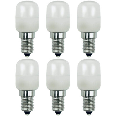 6 x LightMe LED Lampe T25 Röhre 2,5W = 20W E14 matt 190lm warmweiß 2700K