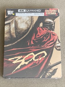 300 4k Steelbook New Sealed Sold Out Htf Oop This Is Sparta Gerard Butler Ebay