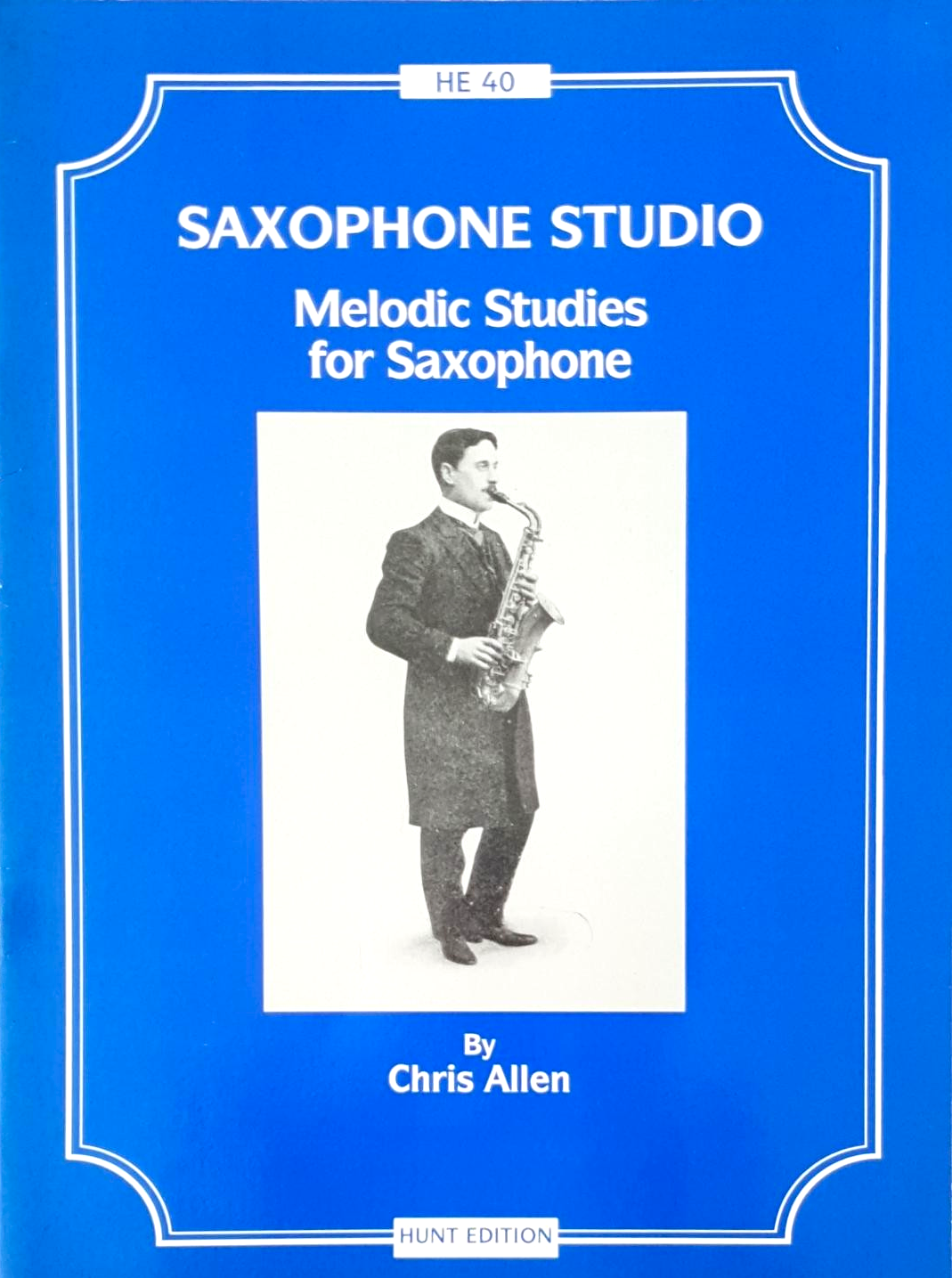 Saxophone Studio Melodic Studies for Saxophone Sax Music Book - Chris Allen - G2