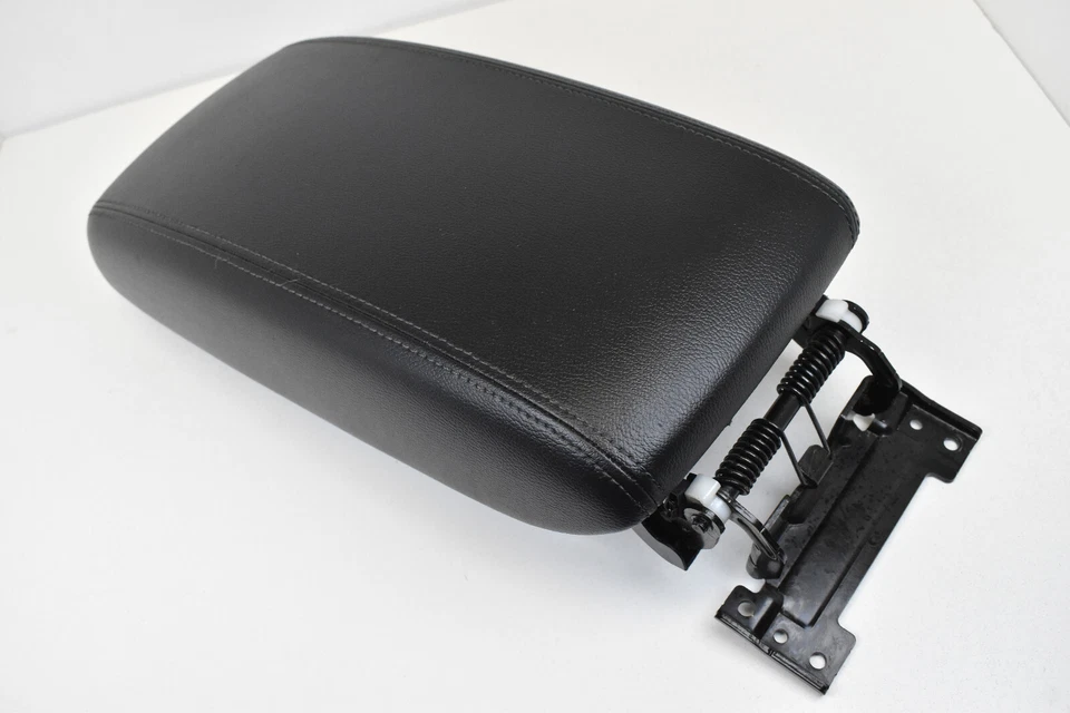 Console central Kia Cadenza 2017 2019 couro preto apoio de braço tampa superior fabricante de equipamento original - Imagem 4 de 4