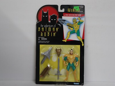 Batman The Animated Series Ra's Al Ghul Villain Adventures Batman & Robin (MOC)