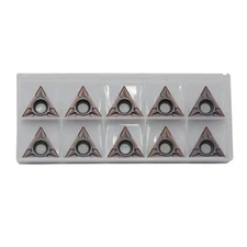 TCMT16T304 15TF TCMT32.51 triangle 60° with hole positive turning insert 10pcs