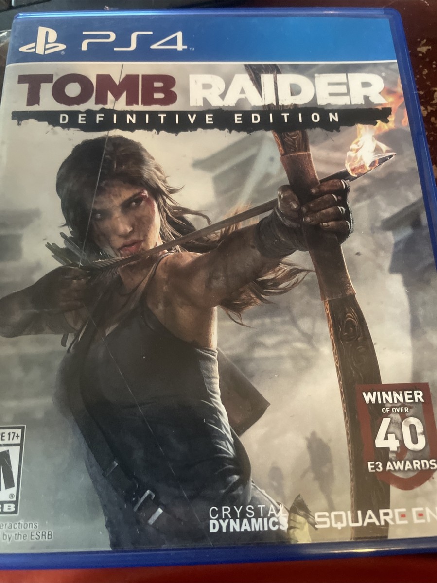 Tomb Raider Definitive Edition - Playstation 4 - PS4, No Manual