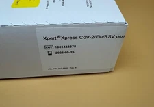 Xpert  xpress Exp 2025-05.  box of 10 Cartridges.