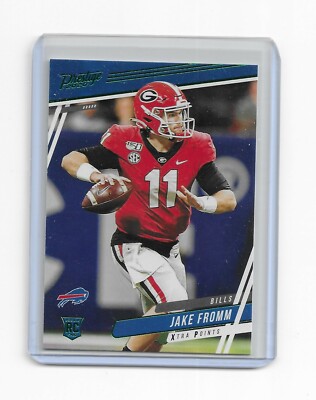 2020 Panini Prestige - Rookies Jake Fromm #246 Xtra Points Green