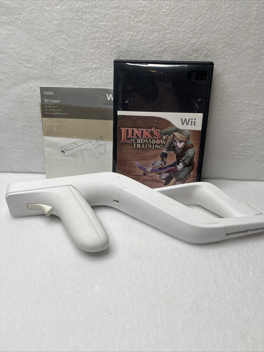 Zelda Link's Crossbow Training Game and Zapper Gun Nintendo Wii | eBay