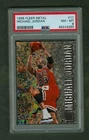 Michael Jordan 1996-97 Fleer Metal Card #11 Bulls PSA 8 NMMT