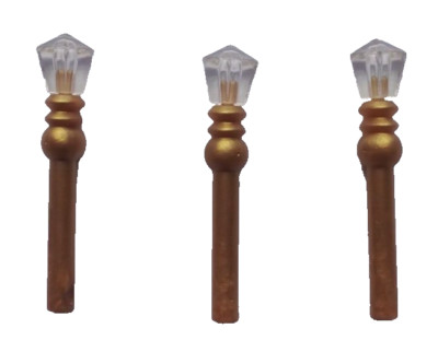 Playmobil  Accessories - Gold Scepter + Diamond (x3) - Used