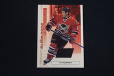 J-P Dumont 2003-04 In The Game Action Game Used Jersey Relic Memorabilia
