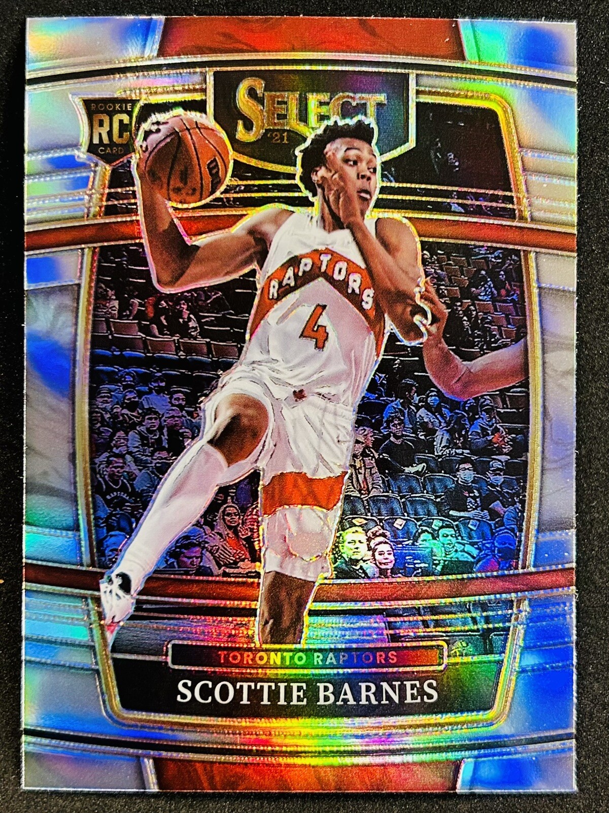 2021-22 Panini Select Scottie Barnes #74 Silver Concourse Rookie RC