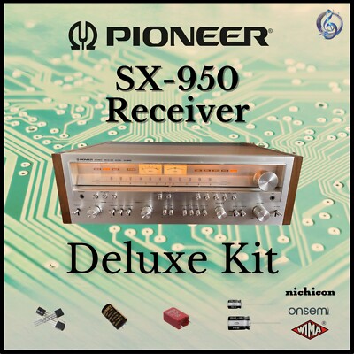 Pioneer SX-950 Receiver Deluxe Upgrade Kit Genuine Parts