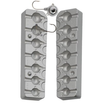 Fireball Jig Mold 8-10-12-14-16-18-20g Fishing jig Aluminum Mold | eBay