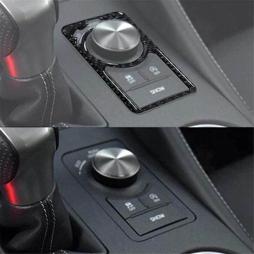 Cubierta de interruptor modo de conducción de fibra de carbono para Lexus RC300 350 200T 2015-2020 - Imagen 2 de 9