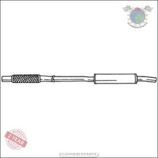 Mittelschalldämpfer Sigam für VW POLO 86C 80 D gg6