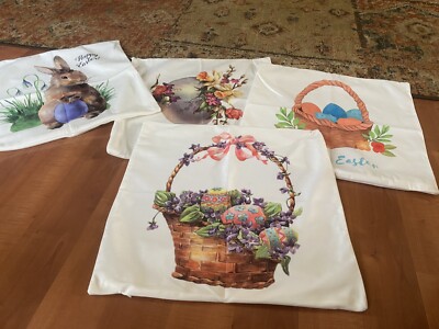 new eseres easter 4 pack pillow covers