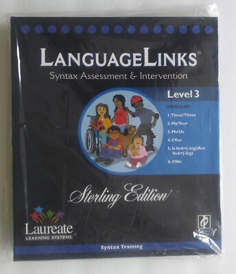 Amazon.com: Language Links: Syntax Assessment and Intervention  Languages Links Sterling Edition main image 1