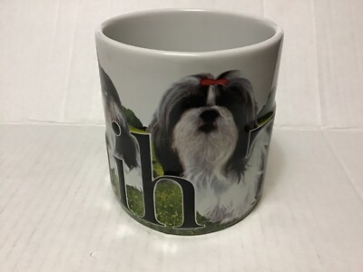 Shih Tzu Embossed OverSized Cup Mug 3D AmericaWare 2007 
