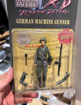 21 Century 1/18 German Machine Gunner Action Figures Model Toys