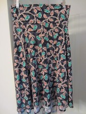 NWOT women's flare skirt LulaRoe Size M multi-colors GREAT COLORS