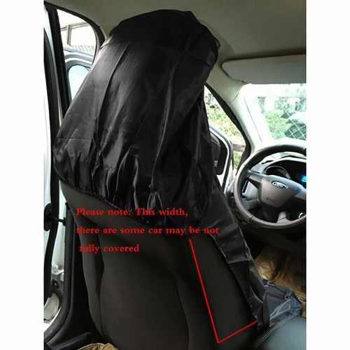 2Pcs Front Seat Covers Universal Car Van Waterproof Anti-dust Protector Clean UK - Picture 5 of 14