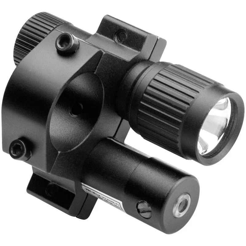 Barska Tactical Red Dot Laser Sight w/ Flashlight & Mount For Scope, AU11005 - Image 2 of 3