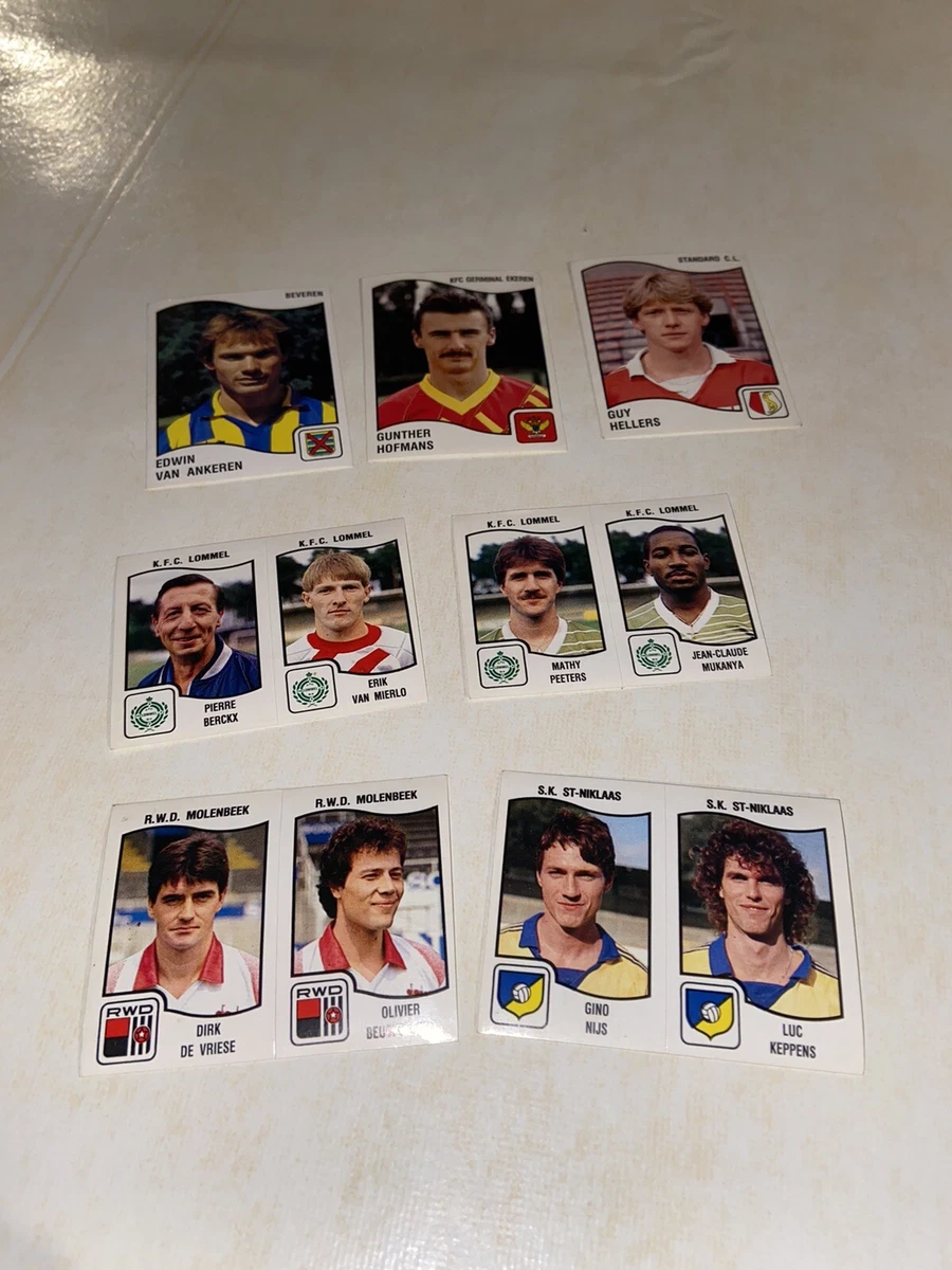 Lot 17 Stickers Panini Foot 1990 – Toulouse – Autocollants Origine Récup’