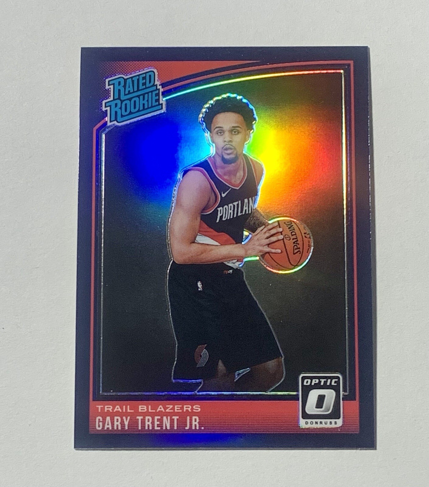 2018-19 Panini Donruss Optic Gary Trent Jr. #199 Purple Prizm Rated Rookie