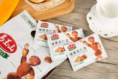 馬玉山] 榛果杏仁茶 Greenmax 100% NATURAL Apricot Kernel Tea with