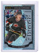Brock McGinn 2015-16 O-Pee-Chee Platinum Marquee Rookie Traxx Card #M12