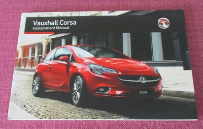 VAUXHALL CORSA INFOTAINMENT TELEFON RADIO CD BEDIENUNGSANLEITUNG HANDBUCH (SM 400)