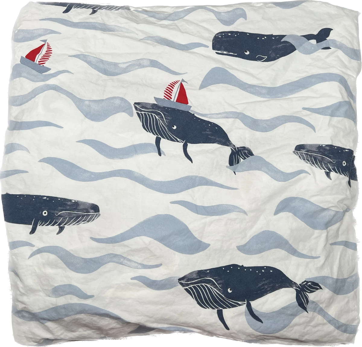 Pottery barn whale sheets hotsell