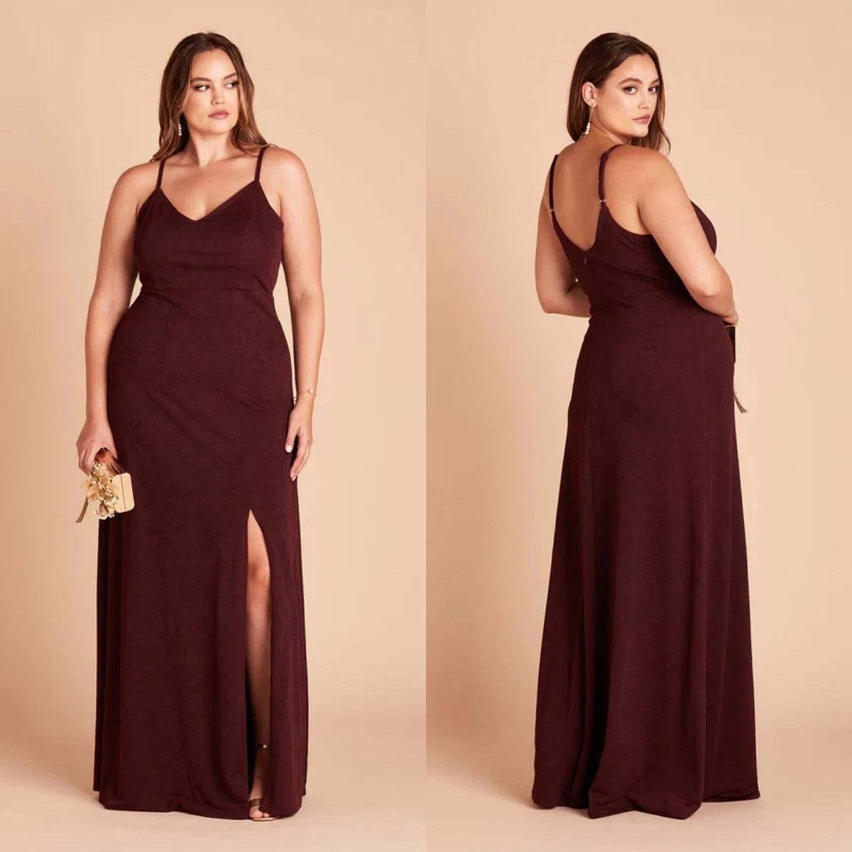 xxl bridesmaid dresses 2X Size Plus for sale Color:Mist half sleeves inv-85 Women's Mermaid Prom Dress,