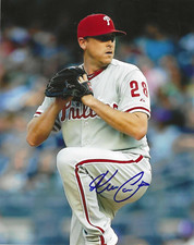 Signed  8x10 KEVIN CORREIA Philadelphia Phillies Autographed photo COA