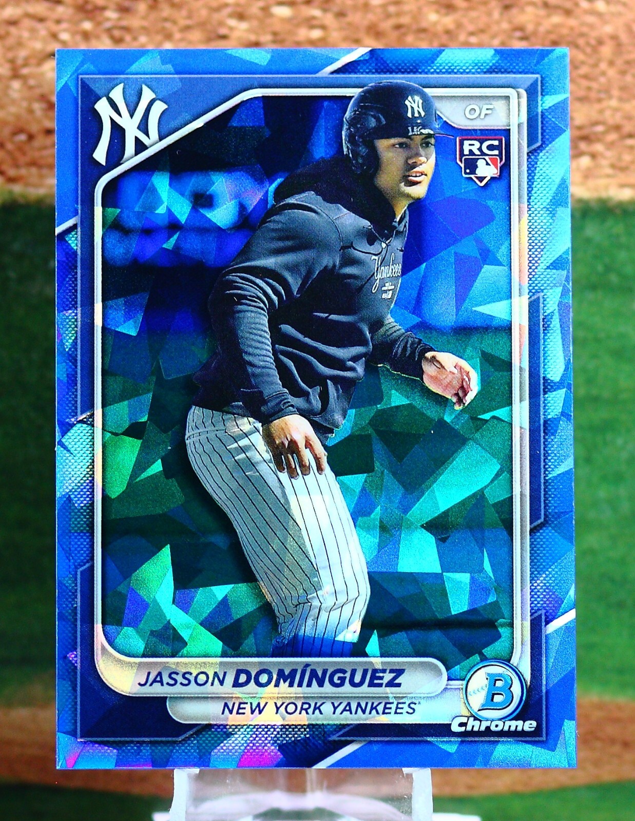 JASSON DOMINGUEZ - 2024 BOWMAN CHROME SAPPHIRE IMAGE VARIATION #94