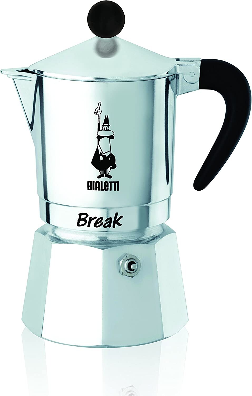 Caffettiera Bialetti Break Grigio 3 Tazze - Il Rito dell'Espresso Vero
