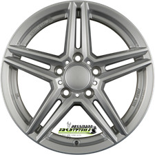 Rial M10 polar-silber 8x18 ET38 - LK5/112 ML66.5 Felge Alu