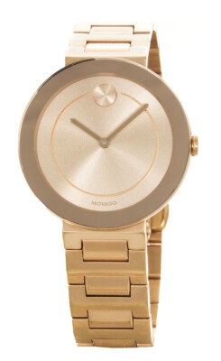 Movado Bold Women’s Rose Gold Watch 01.3.34 Movado Bold 34mm 01.3.34.6377 Green Dial Rose Gold Plated  main image 2