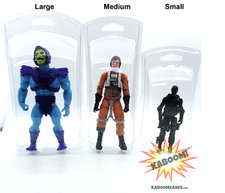 Small Medium Large curved clamshell action fi...