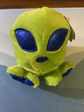 Puffkins Roswell Alien Plush Beanie 4 1/2"