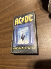 AC/DC - Who Made Who - Cassette Tape - 1986 Atlantic