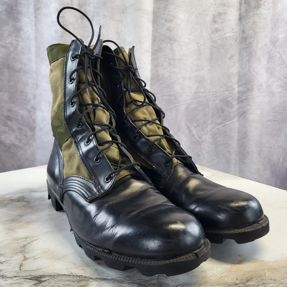 Botas de combate Altama Jungle para hombre talla 12 R negras/verdes Foto 2 de 4