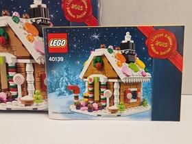 Lego 40139 Gingerbread House Open Box Complete Set in Sealed Bags w/ Manual