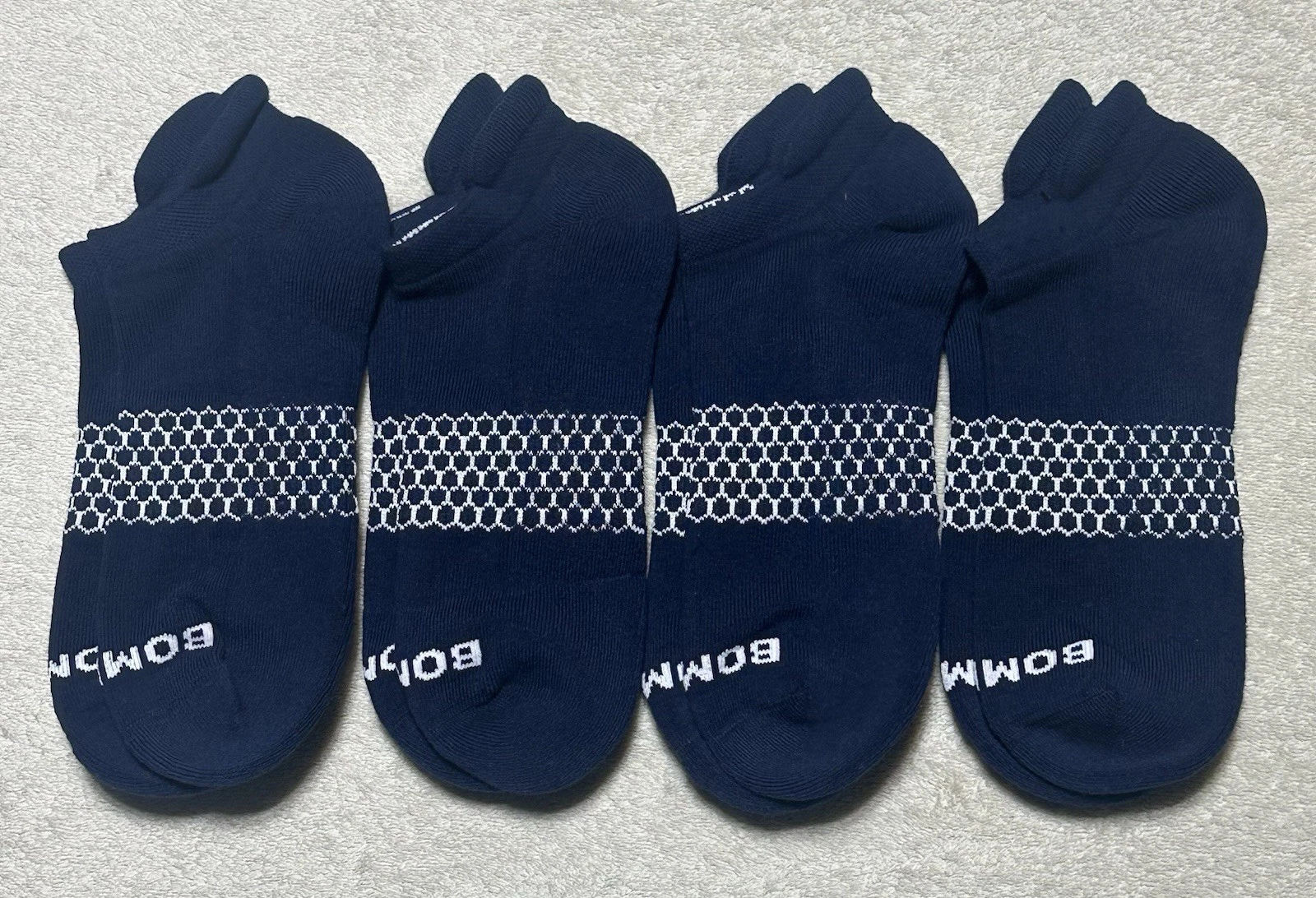Bombas 4-Pack Ankle Socks Size Large Brand New Unisex Navy Blue 4-Pairs
Opens in a new window or tab