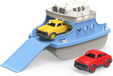 Ferry Boat with Mini Cars Bathtub Toy, Blue/White, Standard