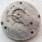ANTIQUE 18s WALTHAM GRADE 18 7 JEWEL HUNTER POCKET WATCH MOVEMENT PARTS
