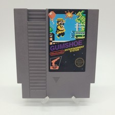 Gumshoe Nintendo NES, 1986 Authentic Cartridge Only 5 Screw Tested