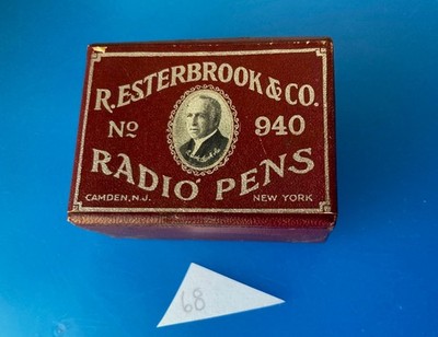 68 R. Esterbrook & Co. No 940 Radio Pen Nibs with Original Box