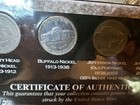 Historic Five Cent Pieces W/silver war nickel & 1943 Steel Penny Collection Lot — photo 8