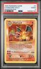 1999 POKEMON GAME SHADOWLESS #4 CHARIZARD-HOLO PSA 2