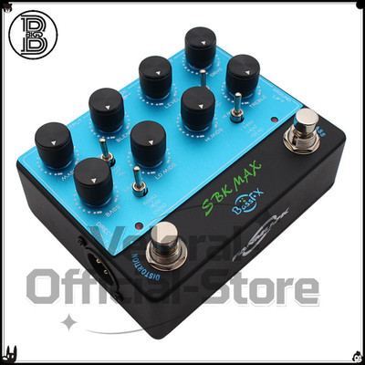 FANMUZK SBK MAX Bassfx Series Bass Preamp Pedal Overdrive 4-Band EQ